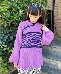 Candy Stripper | CHINA CRASH ニット(ニット/セーター)