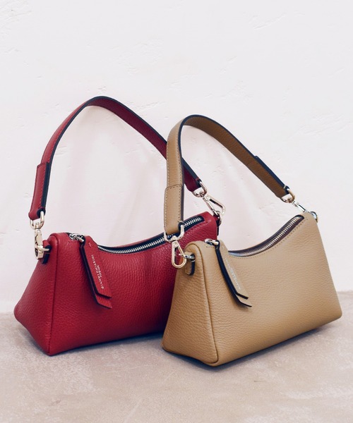 La TOTALITE(ラトータリテ)の「【GIANNI CHIARINI/ジャン二 キアリー二】PRIMURA◆(ショルダーバッグ・レディース・キャメル/レッド系その他・FREE)」の22枚目の写真