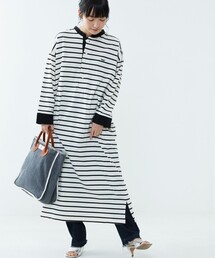 FREAK'S STORE | TOWN CRAFT × FREAK'S STORE/タウンクラフト　別注 クレリックワンピース(ワンピース)