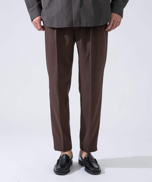 URBAN RESEARCH ROSSO MEN（アーバンリサーチロッソメン）の「『XLサイズあり』ウールライクスリムイージーパンツ（その他パンツ・メンズ・チャコールグレー/ブラック/ブラウン・MEDIUM/LARGE/X-LARGE）」の16枚目の写真