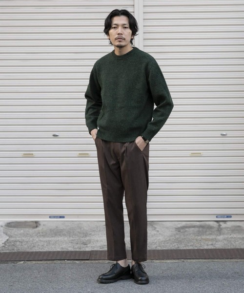 URBAN RESEARCH ROSSO MEN（アーバンリサーチロッソメン）の「『XLサイズあり』ウールライクスリムイージーパンツ（その他パンツ・メンズ・チャコールグレー/ブラック/ブラウン・MEDIUM/LARGE/X-LARGE）」の19枚目の写真