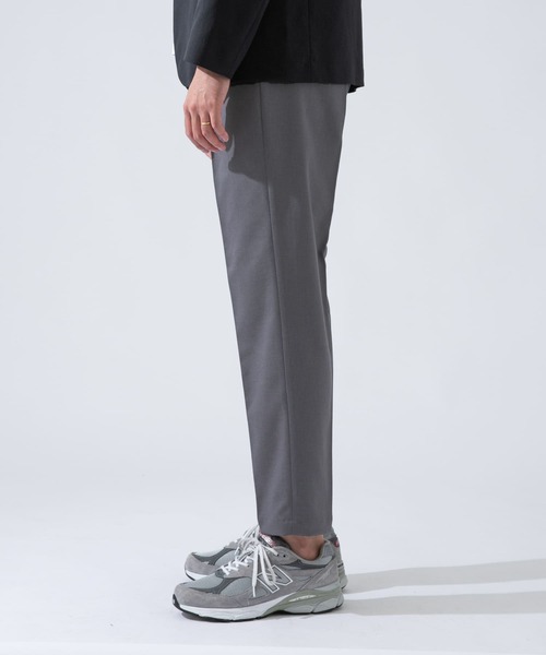 URBAN RESEARCH ROSSO MEN（アーバンリサーチロッソメン）の「『XLサイズあり』ウールライクスリムイージーパンツ（その他パンツ・メンズ・チャコールグレー/ブラック/ブラウン・MEDIUM/LARGE/X-LARGE）」の22枚目の写真