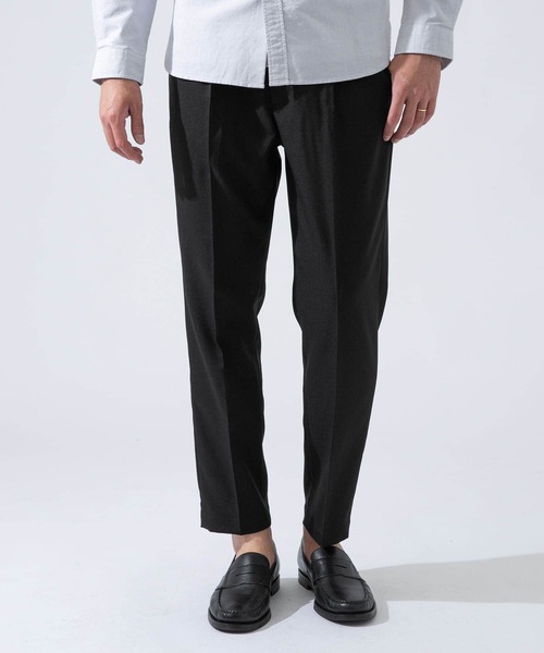 URBAN RESEARCH ROSSO MEN（アーバンリサーチロッソメン）の「『XLサイズあり』ウールライクスリムイージーパンツ（その他パンツ・メンズ・チャコールグレー/ブラック/ブラウン・MEDIUM/LARGE/X-LARGE）」の20枚目の写真