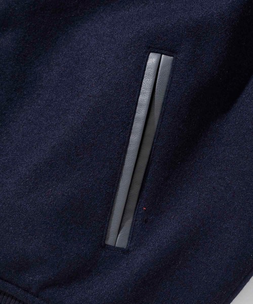 XLARGE（エクストララージ）の「OG VARSITY JACKET（スタジャン・メンズ・パープル/ブラック/グリーン/ネイビー・L/S/XL/M）」の11枚目の写真