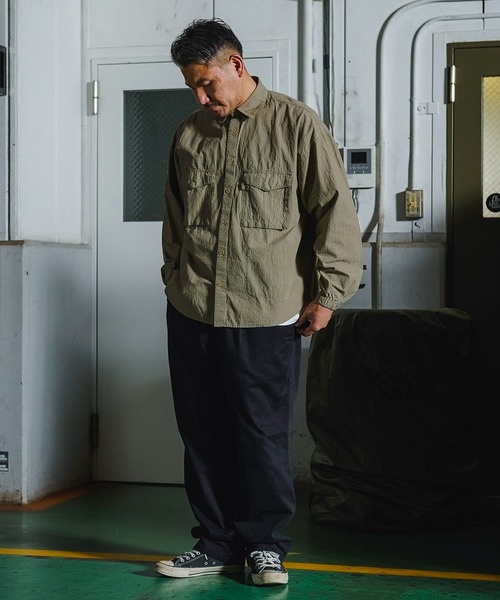 GORDON MILLER(ゴードンミラー)の「GORDON MILLER(ゴードンミラー) ORGANIC WASHER CHECK GARAGE SHIRT ( オーガニックワッシャーチェック ガレージシャツ)(2colors)(Men's)(21A-GM008)(シャツ/ブラウス・メンズ・ブラウン/グレー・M/L)」の10枚目の写真