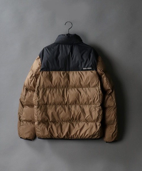 CONVERSE（コンバース）の「【CONVERSE】 ツートン ファイバーダウンジャケット（ダウンジャケット/コート・メンズ・ブラック/ベージュ/カーキ/ブラウン系その他・M/L/LL）」の7枚目の写真