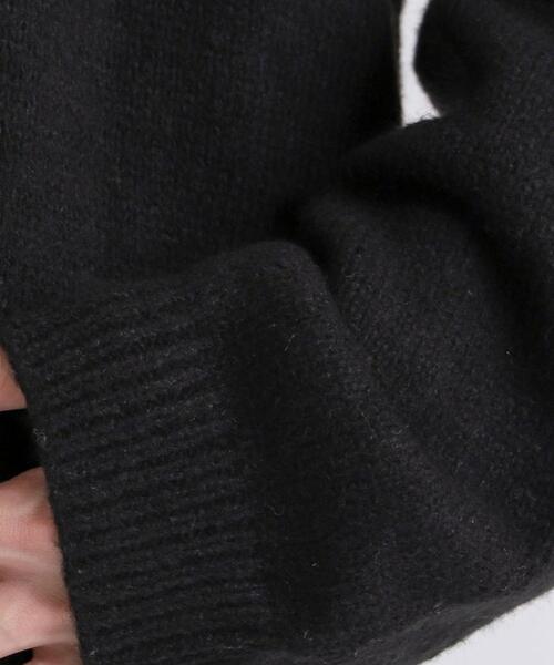 coen（コーエン）の「モヘアタッチニットVネックルーズカーディガン（カーディガン/ボレロ・メンズ・グレー/ブラック・MEDIUM/X-LARGE/SMALL/LARGE）」の15枚目の写真