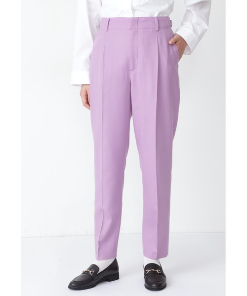 【セール】◆フラノセンタープレスパンツ（その他パンツ）｜human woman（ヒューマンウーマン）