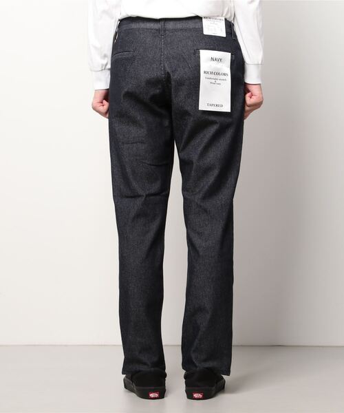 NAVY(ネイビー)の「NAVY ネイビー RICH COLORS テーパードパンツ(チノパンツ・メンズ・ワンウォッシュ・L/S/XL/M)」の2枚目の写真