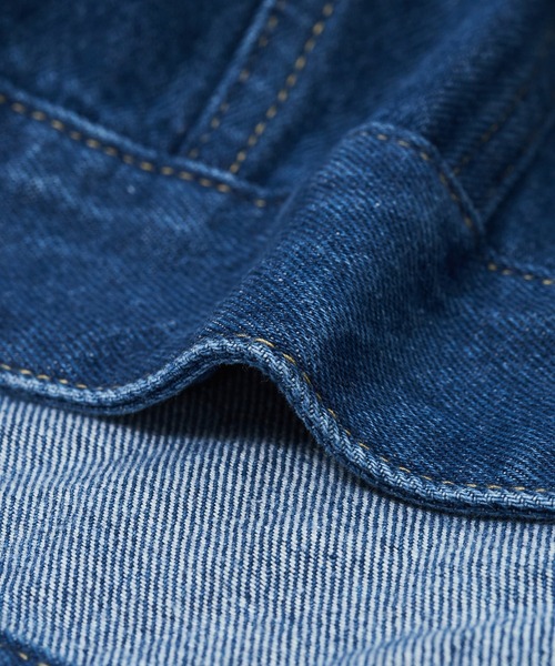 AS KNOW AS PINKY(アズノゥアズピンキー)の「袖ポワ可憐なデニムジャケット(デニムジャケット・レディース・ブラック/ブルー・FREE)」の18枚目の写真