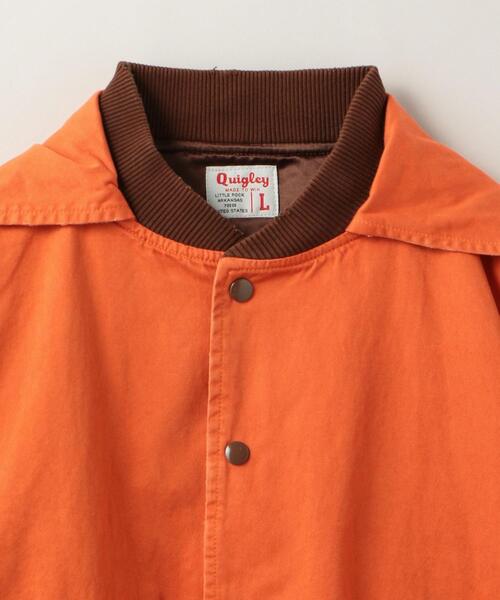 UNITED ARROWS & SONS(ユナイテッドアローズアンドサンズ)の「<Quigley for UNITED ARROWS & SONS> EX JACKET/ジャケット(スタジャン・メンズ・オレンジ・M/L)」の10枚目の写真