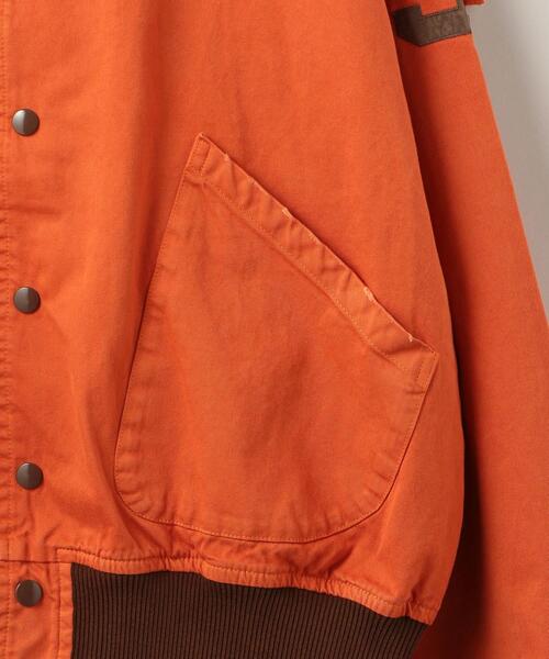 UNITED ARROWS & SONS(ユナイテッドアローズアンドサンズ)の「<Quigley for UNITED ARROWS & SONS> EX JACKET/ジャケット(スタジャン・メンズ・オレンジ・M/L)」の3枚目の写真