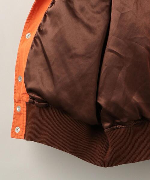 UNITED ARROWS & SONS(ユナイテッドアローズアンドサンズ)の「<Quigley for UNITED ARROWS & SONS> EX JACKET/ジャケット(スタジャン・メンズ・オレンジ・M/L)」の5枚目の写真