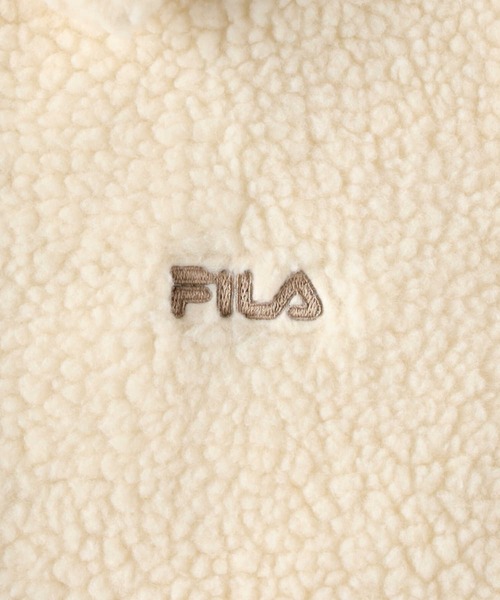 FILA（フィラ）の「【FILA】ボアジャケット（その他アウター・レディース・オフホワイト/ライトブラウン・L/M）」の11枚目の写真