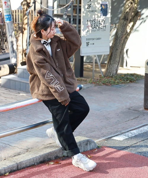 FILA（フィラ）の「【FILA】ボアジャケット（その他アウター・レディース・オフホワイト/ライトブラウン・L/M）」の20枚目の写真