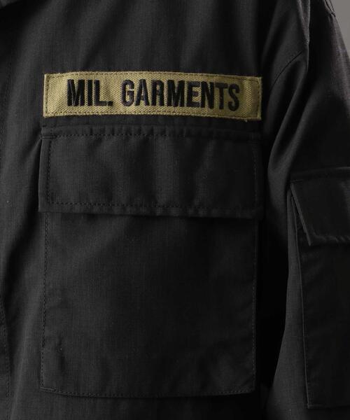 AVIREX（アヴィレックス）の「MILITARY GARMENTS BAGGY FIT B.D.U. JACKET/ ミリタリーガーメンツ バギーフィットB.D.Uジャケット（ミリタリージャケット・レディース・ブラック/ベージュ/オリーブ・1/2/3）」の7枚目の写真