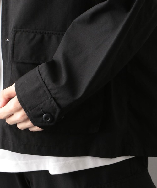AVIREX（アヴィレックス）の「MILITARY GARMENTS BAGGY FIT B.D.U. JACKET/ ミリタリーガーメンツ バギーフィットB.D.Uジャケット（ミリタリージャケット・レディース・ブラック/ベージュ/オリーブ・1/2/3）」の10枚目の写真