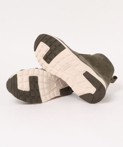 earth music&ecology Blue Label（アースミュージックアンドエコロジーブルーレーベル）の「【earthmusic&ecology Blue Label】　軽量ダッドスニーカー調ショートブーツ　EM-805【厚底】（ブーツ・レディース・カーキ/グレー/ダークベージュ・LL/S/L/M）」の4枚目の写真