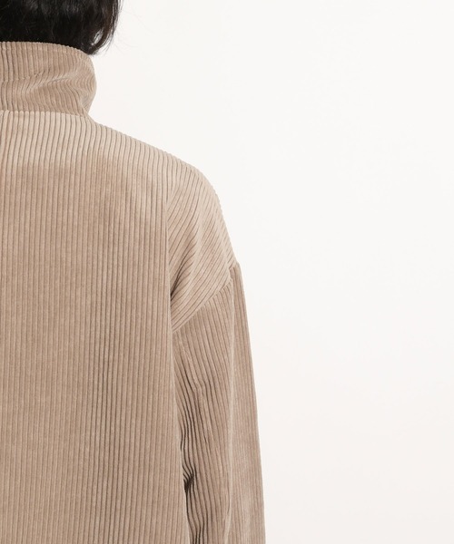 niko and...（ニコアンド）の「[セットアップ対応]コーデュロイZIPアップブルゾン（ブルゾン・メンズ・ベージュ/グリーン/チャコール・MEDIUM/LARGE）」の20枚目の写真