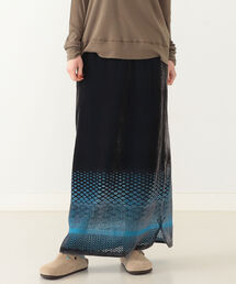 BEAMS BOY | maturely / Velvet Opal Maxi Skirt(スカート)