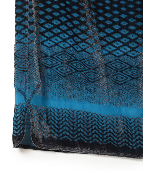 BEAMS BOY（ビームスボーイ）の「maturely / Velvet Opal Maxi Skirt（スカート・レディース・グレー/ブルー・ONE SIZE）」の8枚目の写真