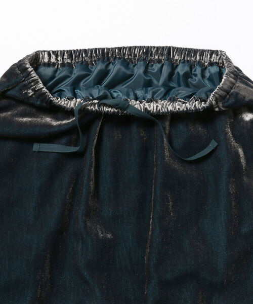 BEAMS BOY（ビームスボーイ）の「maturely / Velvet Opal Maxi Skirt（スカート・レディース・グレー/ブルー・ONE SIZE）」の19枚目の写真