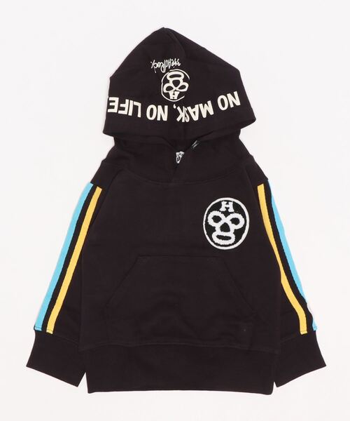 HEAD ROCK（ヘッドロック）の「フーデッドトレーナー（パーカー・キッズ・ブラック/ネイビー/グレー/カーキ/ブラック系その他/ブルー系その他/グレー系その他/グリーン系その他・100/110/120/130/140/150）」の20枚目の写真