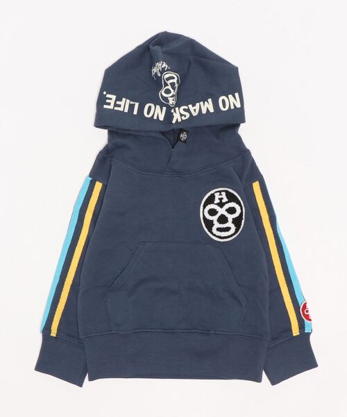 HEAD ROCK（ヘッドロック）の「フーデッドトレーナー（パーカー・キッズ・ブラック/ネイビー/グレー/カーキ/ブラック系その他/ブルー系その他/グレー系その他/グリーン系その他・100/110/120/130/140/150）」の21枚目の写真