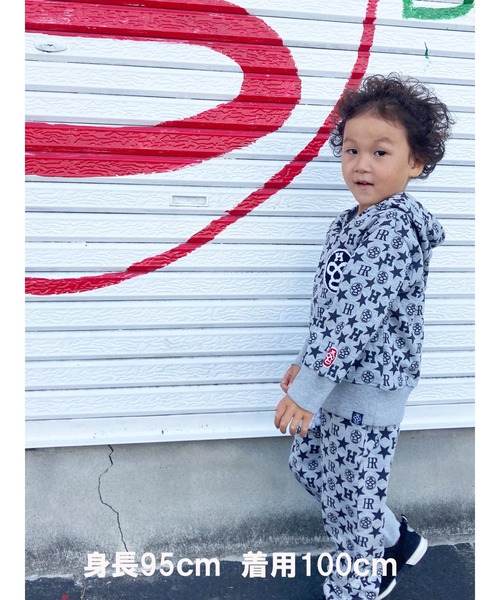 HEAD ROCK（ヘッドロック）の「フーデッドトレーナー（パーカー・キッズ・ブラック/ネイビー/グレー/カーキ/ブラック系その他/ブルー系その他/グレー系その他/グリーン系その他・100/110/120/130/140/150）」の19枚目の写真