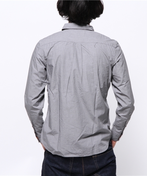 OUTLET（アウトレット）の「【Ciaopanic】タイプライターCHシャツL/S（シャツ/ブラウス・メンズ・ブラック/グリーン・MEDIUM）」の5枚目の写真