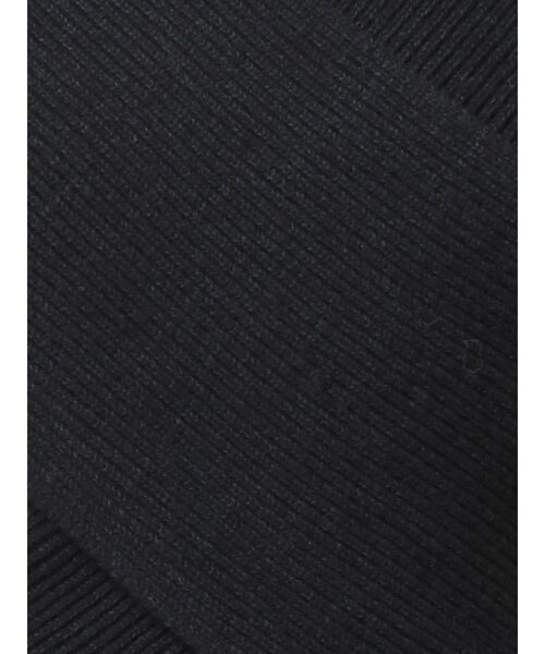 EMODA（エモダ）の「ワイドクロスニット（ニット/セーター・レディース・ブラック/ベージュ/ピンク/マスタード・FREE）」の8枚目の写真