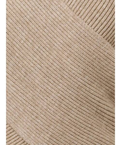 EMODA（エモダ）の「ワイドクロスニット（ニット/セーター・レディース・ブラック/ベージュ/ピンク/マスタード・FREE）」の16枚目の写真