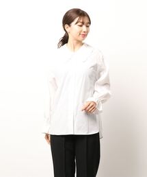 Te chichi | アイレット刺繍レース衿シャツブラウス(シャツ/ブラウス)