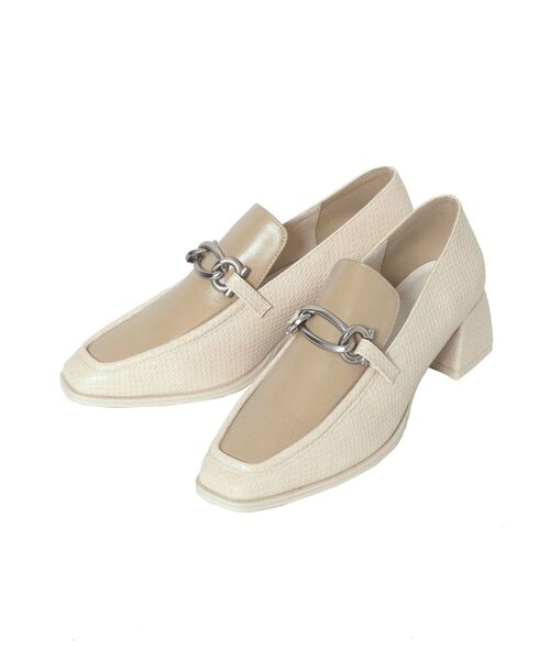 MURUA（ムルーア）の「ツイストナローバーローファー（ローファー・レディース・ブラック/ベージュ・35/36/37）」の14枚目の写真