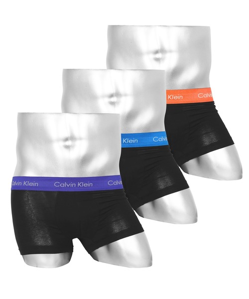 Calvin Klein Underwear（カルバンクラインアンダーウェア）の「3枚セット Calvin Klein Underwear カルバン クライン ローライズ ボクサーパンツ アンダーウェア 下着 3枚組 パック コットンストレッチ（ボクサーパンツ・メンズ・ブラック/ブラック系その他4/ブルー系その他3/ブルー系その他/ブラック系その他3/ブラック系その他5/ブラック系その他2/ホワイト/ブルー系その他2/ブラック系その他6/パープル/ブラック系その他7/グレー/ブラック系/その他/ブラック系2/ブラック系1/その他1/ブルー系その他4/その他2/ブラック系3/その他3/ブラック系4/ブラック系5/その他4/その他5/ブラック系6/その他6/ネイビー系/その他8/その他9/ブルー系その他5/その他11/その他10/ホワイト系その他/グレー系その他/その他15/その他17/その他16・MEDIUM/SMALL/X-LARGE/LARGE）」の11枚目の写真