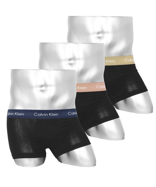 Calvin Klein Underwear（カルバンクラインアンダーウェア）の「3枚セット Calvin Klein Underwear カルバン クライン ローライズ ボクサーパンツ アンダーウェア 下着 3枚組 パック コットンストレッチ（ボクサーパンツ・メンズ・ブラック/ブラック系その他4/ブルー系その他3/ブルー系その他/ブラック系その他3/ブラック系その他5/ブラック系その他2/ホワイト/ブルー系その他2/ブラック系その他6/パープル/ブラック系その他7/グレー/ブラック系/その他/ブラック系2/ブラック系1/その他1/ブルー系その他4/その他2/ブラック系3/その他3/ブラック系4/ブラック系5/その他4/その他5/ブラック系6/その他6/ネイビー系/その他8/その他9/ブルー系その他5/その他11/その他10/ホワイト系その他/グレー系その他/その他15/その他17/その他16・MEDIUM/SMALL/X-LARGE/LARGE）」の13枚目の写真