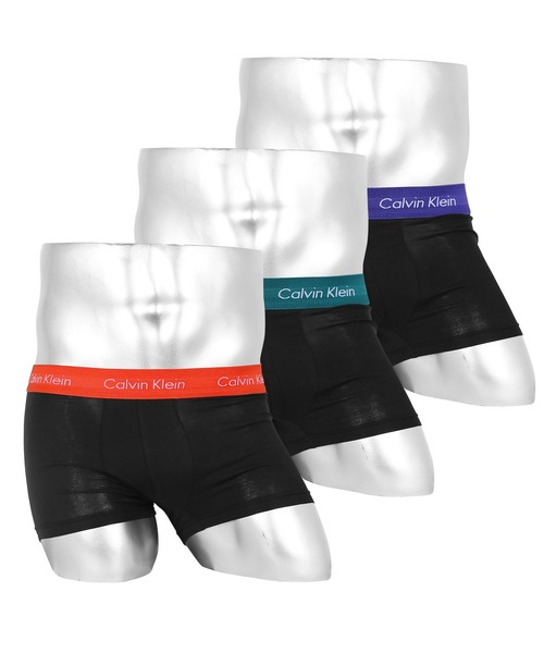 Calvin Klein Underwear（カルバンクラインアンダーウェア）の「3枚セット Calvin Klein Underwear カルバン クライン ローライズ ボクサーパンツ アンダーウェア 下着 3枚組 パック コットンストレッチ（ボクサーパンツ・メンズ・ブラック/ブラック系その他4/ブルー系その他3/ブルー系その他/ブラック系その他3/ブラック系その他5/ブラック系その他2/ホワイト/ブルー系その他2/ブラック系その他6/パープル/ブラック系その他7/グレー/ブラック系/その他/ブラック系2/ブラック系1/その他1/ブルー系その他4/その他2/ブラック系3/その他3/ブラック系4/ブラック系5/その他4/その他5/ブラック系6/その他6/ネイビー系/その他8/その他9/ブルー系その他5/その他11/その他10/ホワイト系その他/グレー系その他/その他15/その他17/その他16・MEDIUM/SMALL/X-LARGE/LARGE）」の7枚目の写真