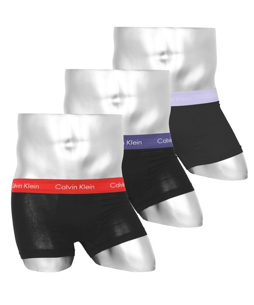 Calvin Klein Underwear（カルバンクラインアンダーウェア）の「3枚セット Calvin Klein Underwear カルバン クライン ローライズ ボクサーパンツ アンダーウェア 下着 3枚組 パック コットンストレッチ（ボクサーパンツ・メンズ・ブラック/ブラック系その他4/ブルー系その他3/ブルー系その他/ブラック系その他3/ブラック系その他5/ブラック系その他2/ホワイト/ブルー系その他2/ブラック系その他6/パープル/ブラック系その他7/グレー/ブラック系/その他/ブラック系2/ブラック系1/その他1/ブルー系その他4/その他2/ブラック系3/その他3/ブラック系4/ブラック系5/その他4/その他5/ブラック系6/その他6/ネイビー系/その他8/その他9/ブルー系その他5/その他11/その他10/ホワイト系その他/グレー系その他/その他15/その他17/その他16・MEDIUM/SMALL/X-LARGE/LARGE）」の9枚目の写真