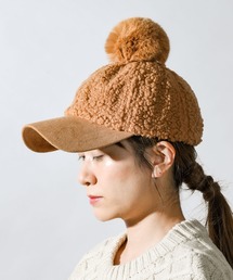 CALIFORNIA OUTFITTERS | ポンポン付きボアキャップ(キャップ)