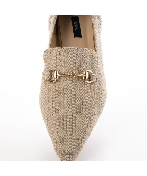 EVOL by Cream（イーボルバイクリーム）の「ZOZOTOWN限定【EVOL】EVOL by Cream ビットローファー AS30462（ローファー・レディース・ブラック/ベージュ/アイボリー・23.0cm/23.5cm/25.0cm/22.5cm/24.5cm/24.0cm）」の13枚目の写真