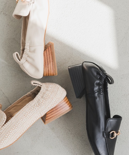 EVOL by Cream（イーボルバイクリーム）の「ZOZOTOWN限定【EVOL】EVOL by Cream ビットローファー AS30462（ローファー・レディース・ブラック/ベージュ/アイボリー・23.0cm/23.5cm/25.0cm/22.5cm/24.5cm/24.0cm）」の21枚目の写真