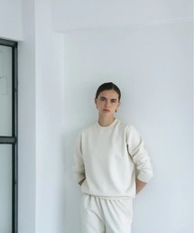 walenode | 【 walenode / ウェルノード 】 Cotton cashmere Sweatshirt sweater / コットンカシミヤスウェットセーター(ニット/セーター)