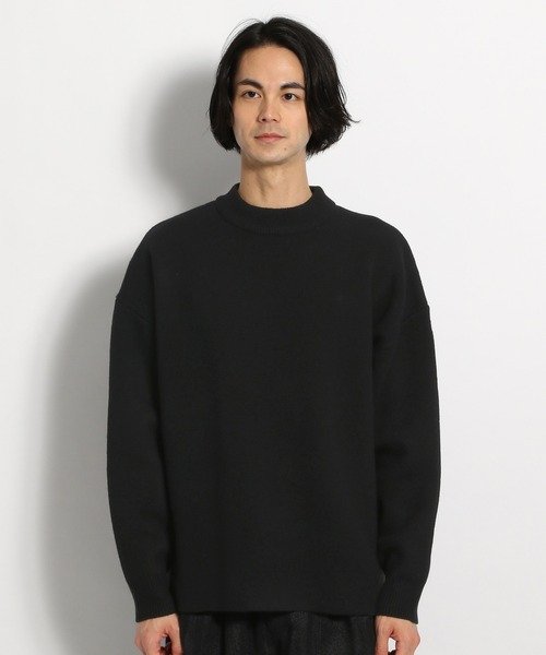 niko and...（ニコアンド）の「Wジャカードモックネックニットプルオーバー（ニット/セーター・メンズ・アイボリー/オレンジ/グリーン/ブラック・SMALL/MEDIUM/LARGE）」の16枚目の写真