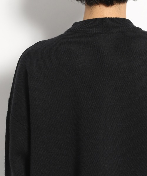 niko and...（ニコアンド）の「Wジャカードモックネックニットプルオーバー（ニット/セーター・メンズ・アイボリー/オレンジ/グリーン/ブラック・SMALL/MEDIUM/LARGE）」の22枚目の写真