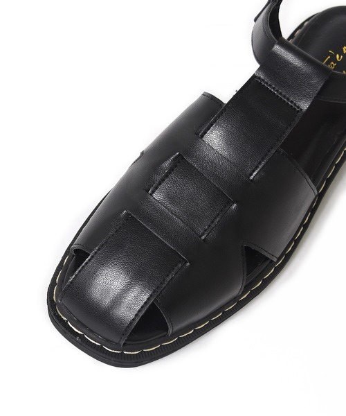w closet（ダブルクローゼット）の「グルカサンダル（サンダル・レディース・ホワイト/ブラック/ブラウン・M/L）」の8枚目の写真