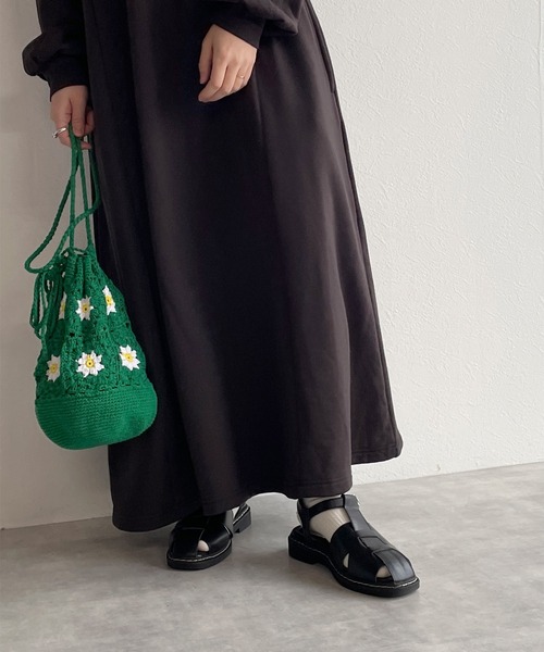 w closet（ダブルクローゼット）の「グルカサンダル（サンダル・レディース・ホワイト/ブラック/ブラウン・M/L）」の20枚目の写真