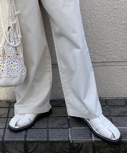 w closet（ダブルクローゼット）の「グルカサンダル（サンダル・レディース・ホワイト/ブラック/ブラウン・M/L）」の13枚目の写真