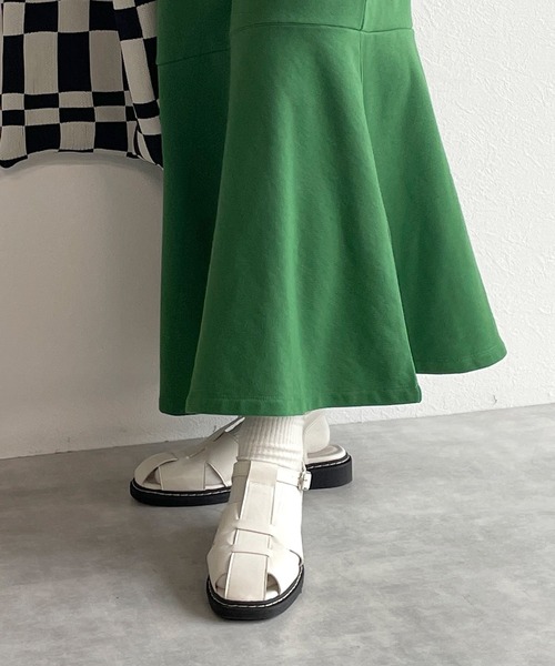 w closet（ダブルクローゼット）の「グルカサンダル（サンダル・レディース・ホワイト/ブラック/ブラウン・M/L）」の12枚目の写真