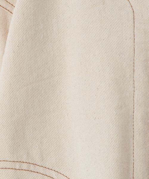 LOWRYS FARM（ローリーズファーム）の「コットンステッチカバーオール　263108（ノーカラージャケット・キッズ・ブラック/ブルー/アイボリー/レッド・110cm/120cm/130cm/140cm/150cm）」の13枚目の写真