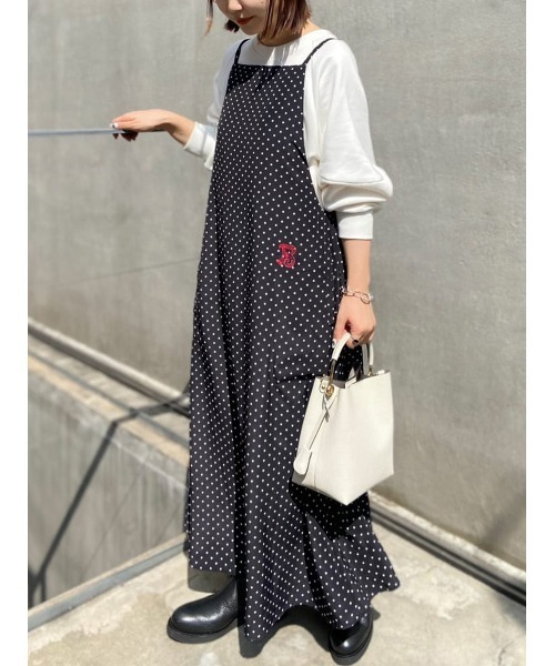 BEARDSLEY ビアズリードットキャミソールワンピース